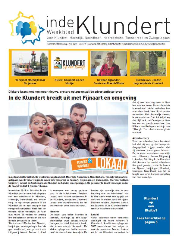 Cover 30e uitgave, 7 mei 2019