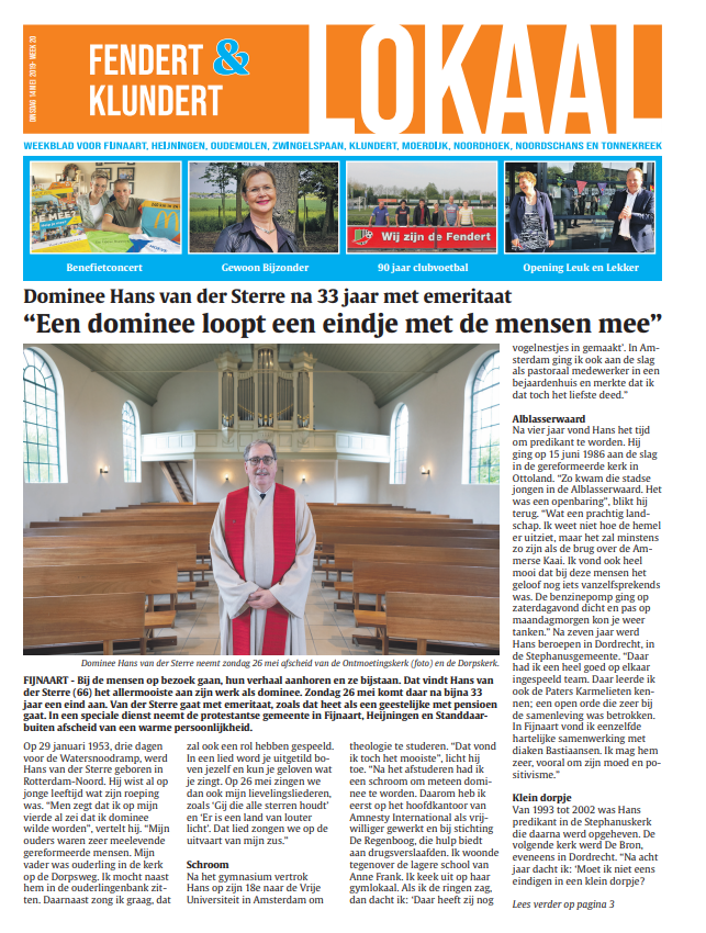 Cover 31e uitgave, 14 mei 2019