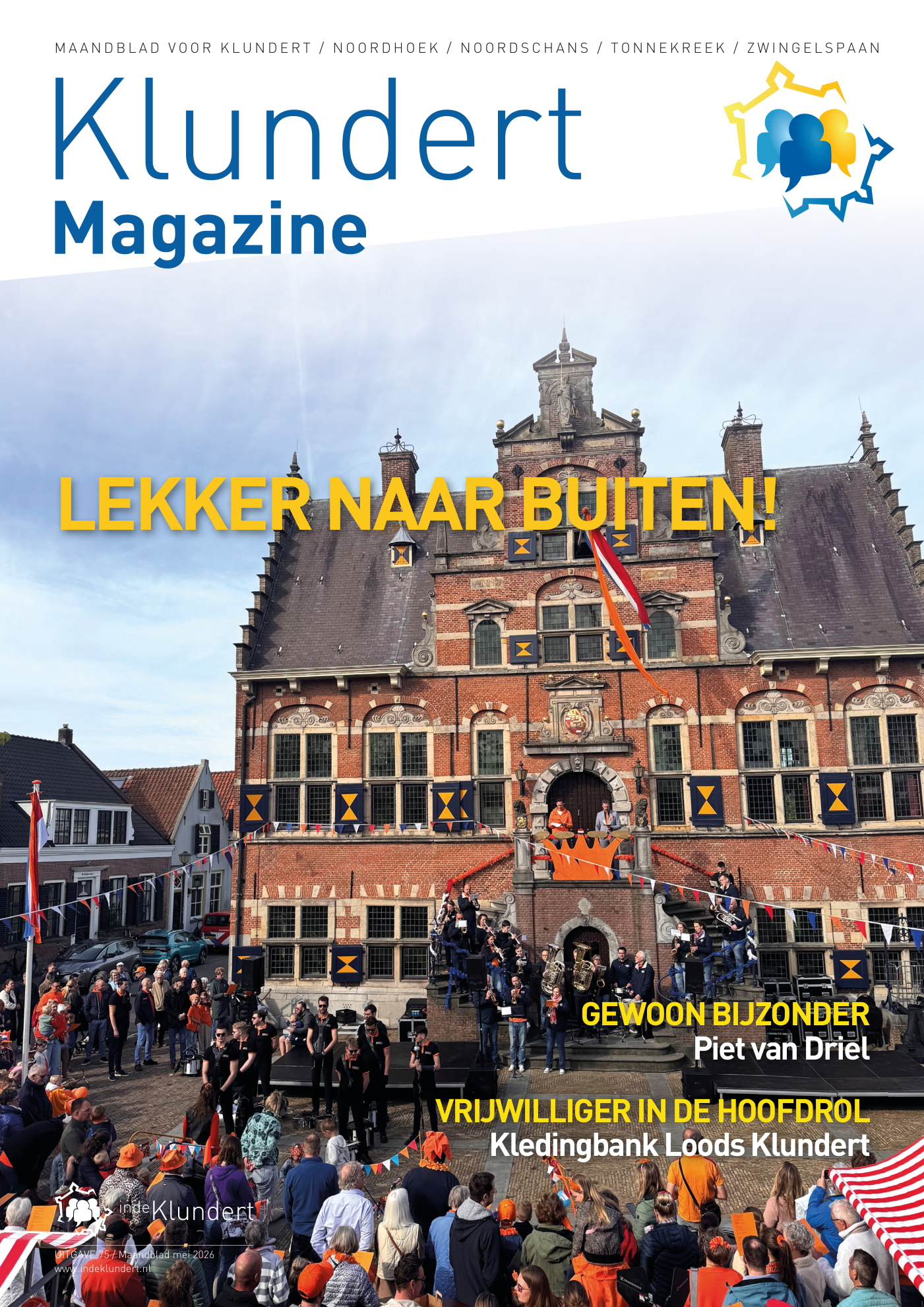 Cover 75e uitgave, mei 2026